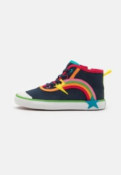 CLARKS X FRUGI FOXING BEAU - Sneaker High - Navy Combi