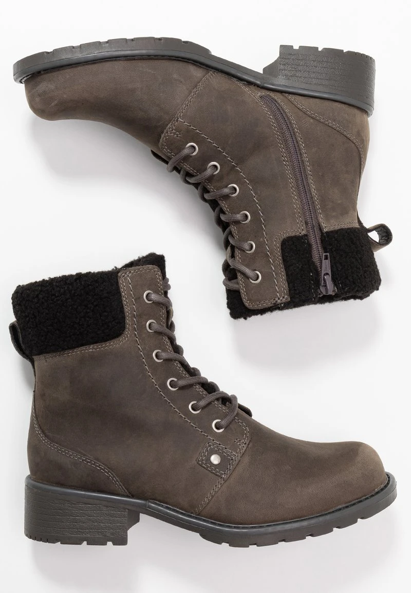 Clarks ORINOCO DUSK - Schnürstiefelette - Dark Grey - Image 4