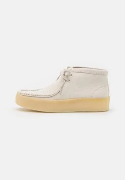 Clarks Originals WALLABEECUP - Sportlicher Schnürer - White