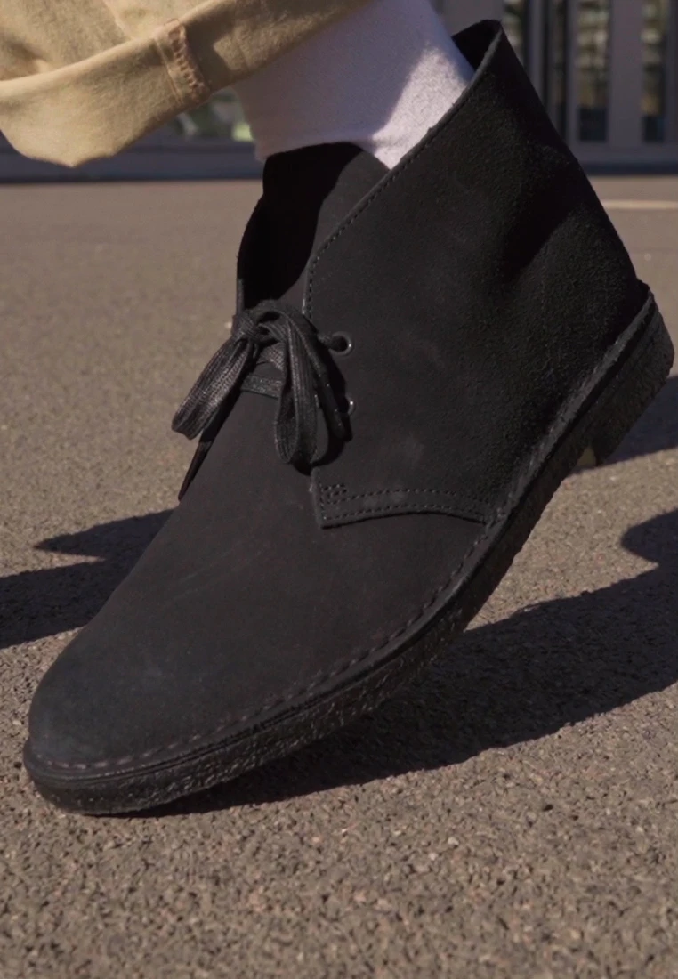 Clarks Originals DESERT BOOT - Sportlicher Schnürer - Black - Image 2