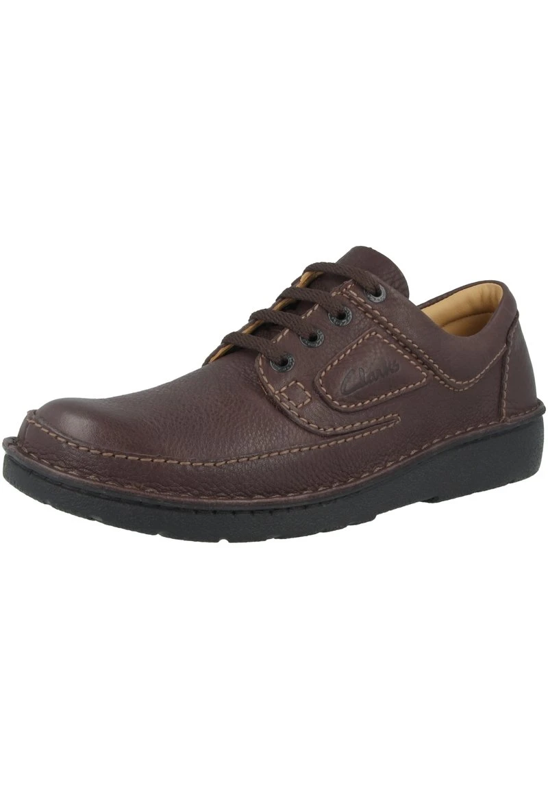 Clarks NATURE II - Sportlicher Schnürer - Brown Leather (26142038) - Image 3