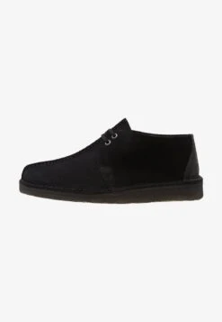 Clarks Originals DESERT TREK - Sportlicher Schnürer - Black