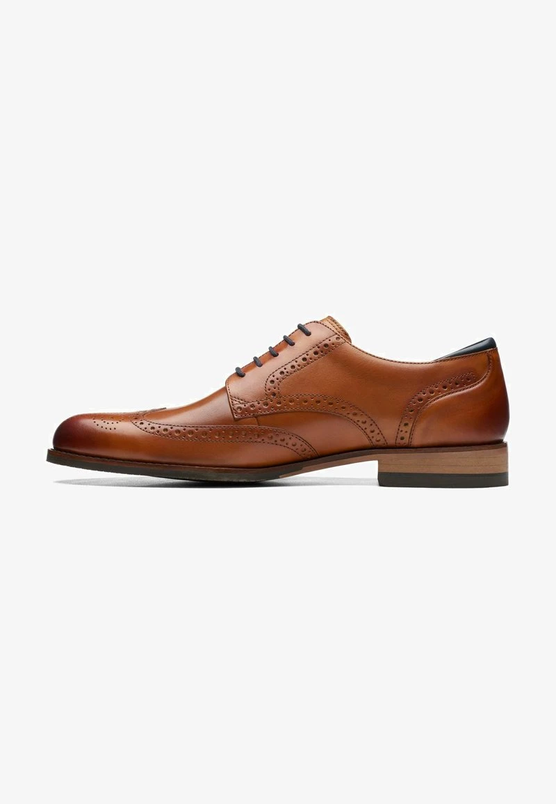 Clarks Business-Schnürer - Tan Leather