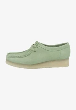Clarks Sportlicher Schnürer - Pine Green