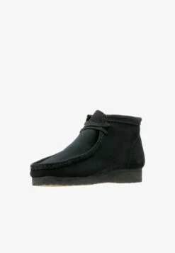 Clarks Originals Ankle Boot - Schwarzes Veloursleder