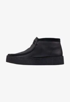 Clarks Originals WALLABEE CUP BT - Schnürstiefelette - Black
