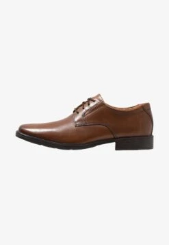 Clarks TILDEN PLAIN - Business-Schnürer - Dark Tan