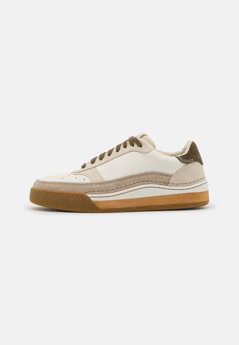 Clarks CRAFTCOURTLACE - Sneaker Low - Offwhite