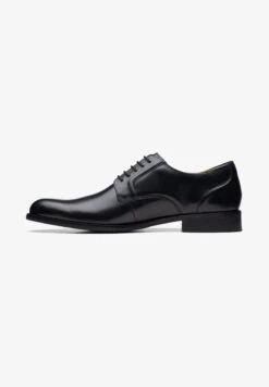 Clarks CRAFTARLO - Schnürer - Black Leather