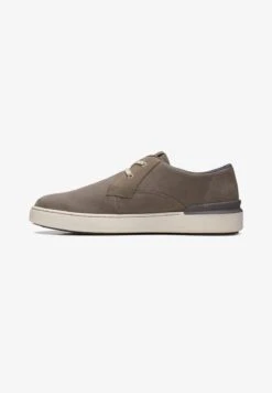 Clarks COURTLITE KHAN - G - Sportlicher Schnürer - Grey