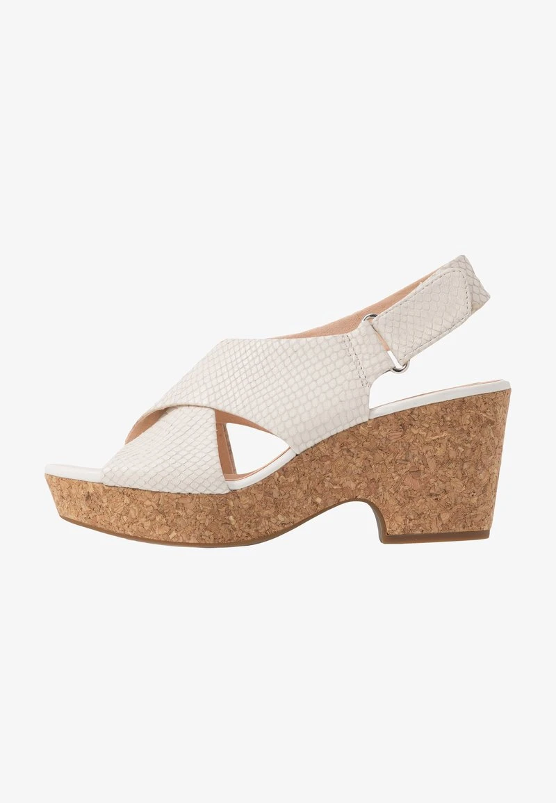 Clarks MARITSA LARA - Plateausandalette - White - Image 2