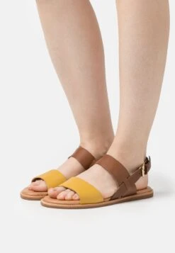 Clarks KARSEA STRAP - Riemensandalette - Tan Combi