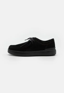 Clarks COURT LITE WALLY - Schnürer - Black