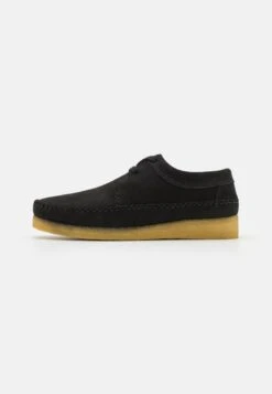 Clarks Originals WEAVER - Sportlicher Schnürer - Black