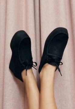 Clarks Originals WALLACRAFT - Sportlicher Schnürer - Black