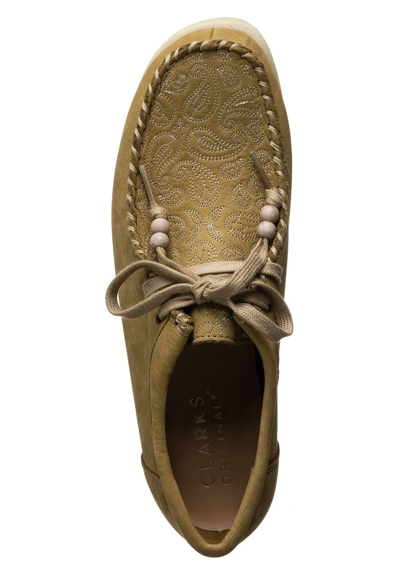 Clarks Originals WALLACRAFT LO - Mokassin - Tan Embroidery - Image 3