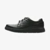 Clarks UN ABODE EASE - Sportlicher Schnürer - Black