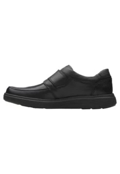 Clarks Business-Slipper - Black Leather
