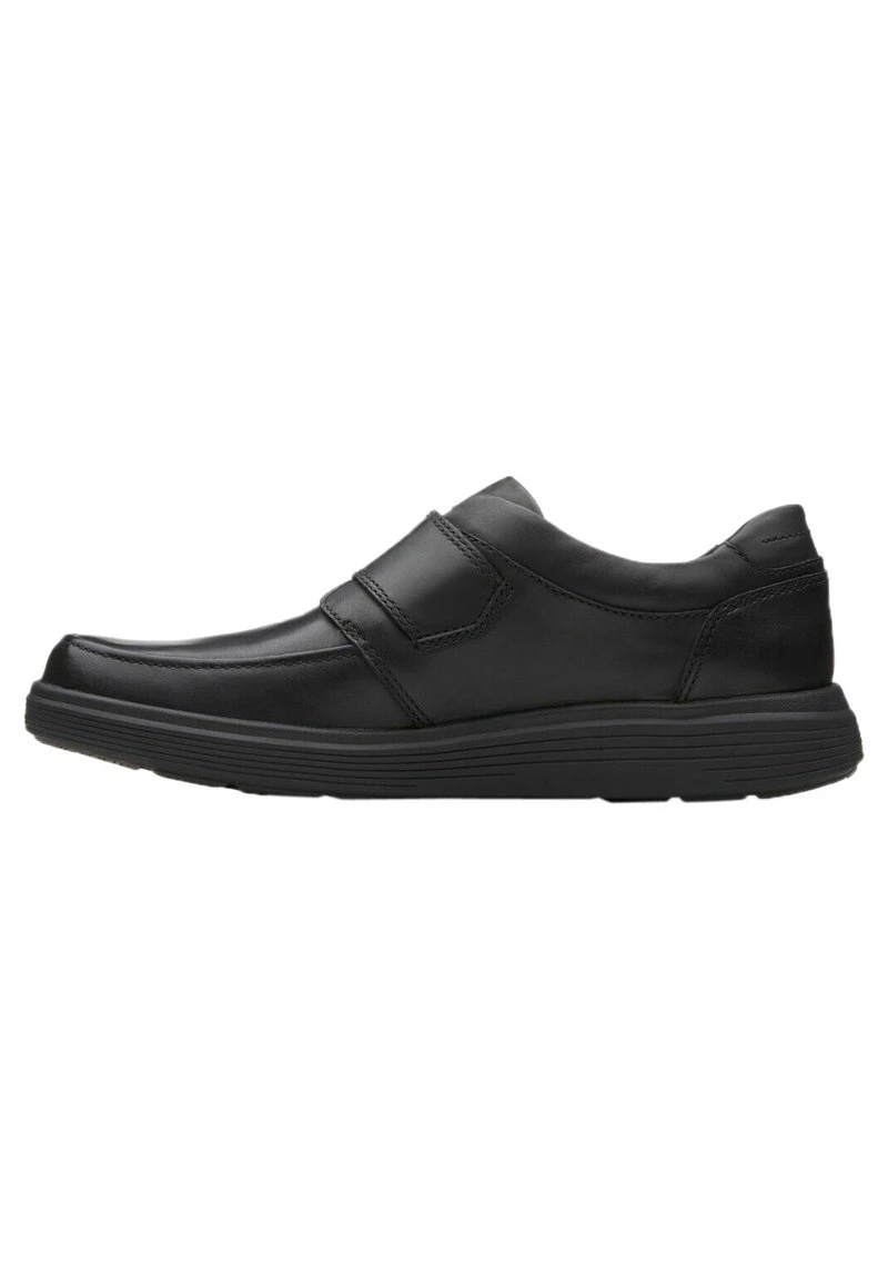 Clarks Business-Slipper - Black Leather