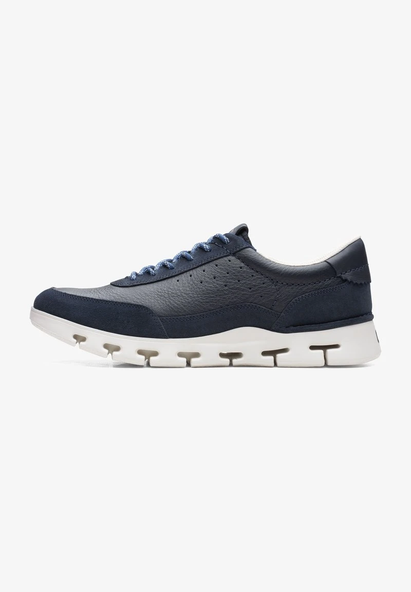 Clarks NATURE X ONE - Sneaker Low - Navy Combi