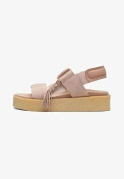 Clarks Originals Plateausandalette - Beige Combi