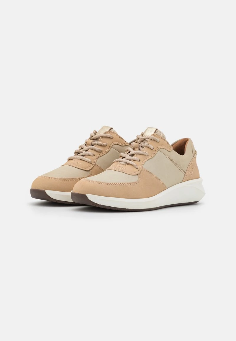 Clarks UN RIO SPRINT - Sneaker Low - Beige Combiné - Image 3