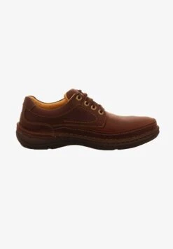 Clarks NATURE THREE - Sportlicher Schnürer - Mahogany