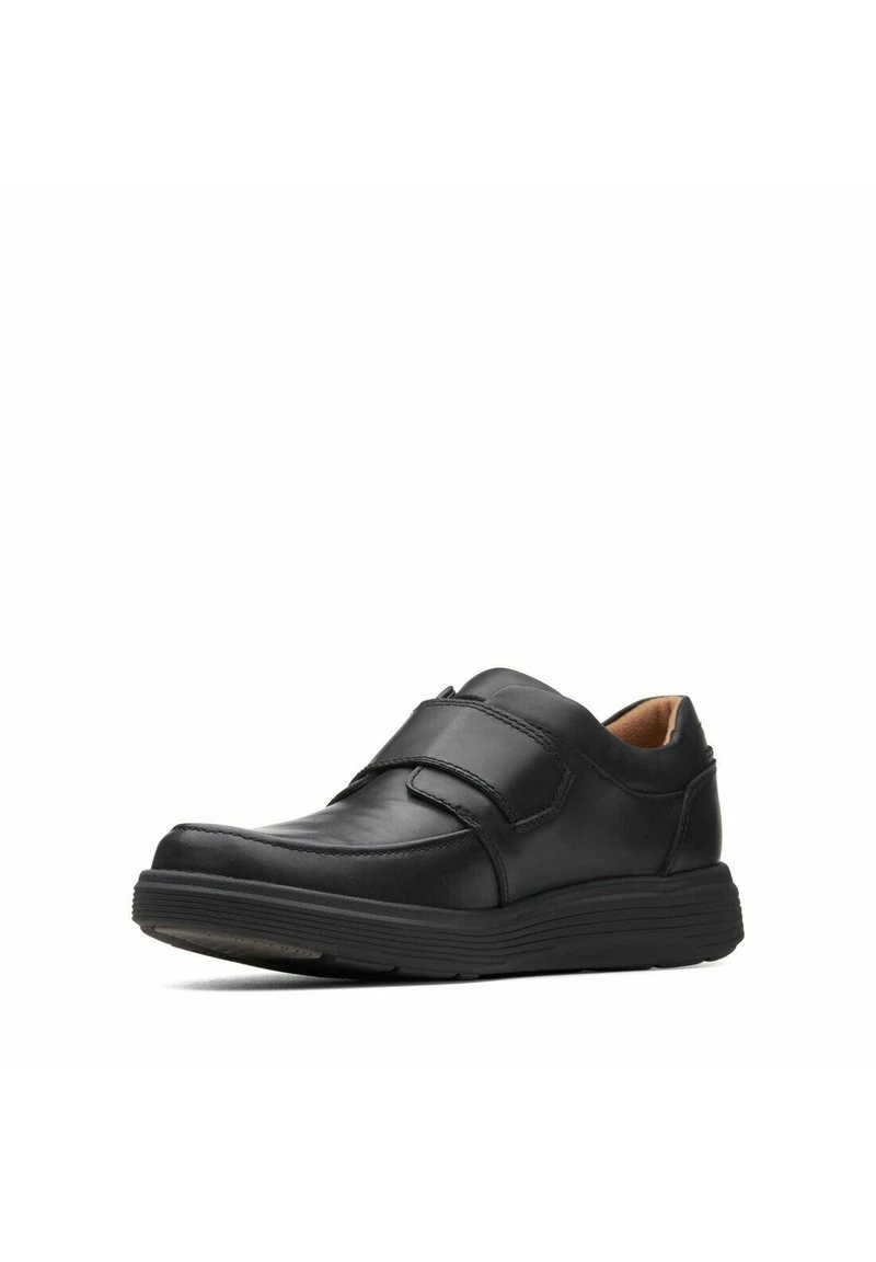 Clarks Business-Slipper - Black Leather - Image 5
