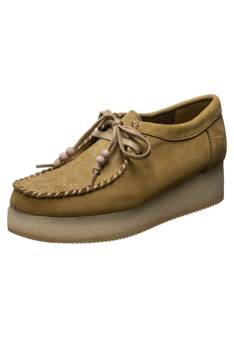 Clarks Originals WALLACRAFT LO - Mokassin - Tan Embroidery - Image 2