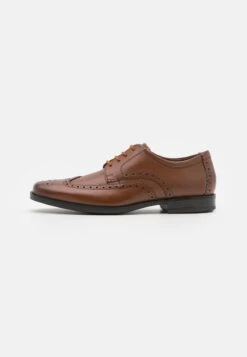 Clarks HOWARD WING - Schnürer - Dark Tan