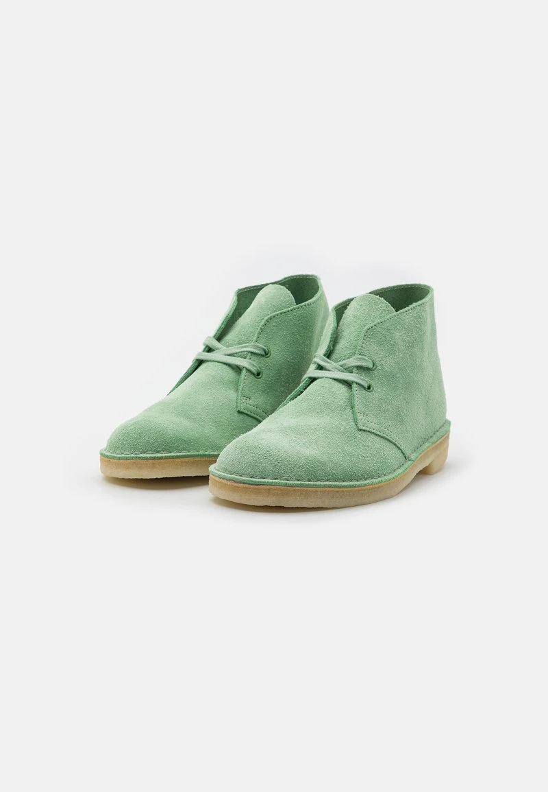 Clarks Originals DESERT BOOT - Sportlicher Schnürer - Light Green - Image 2