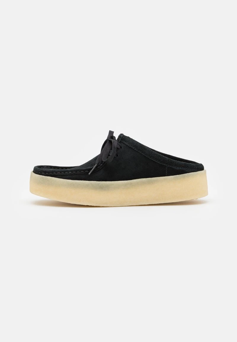 Clarks Originals WALLABEECUP - Clogs - Black