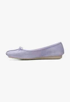 Clarks Klassischer Ballerina - Lilac Suede