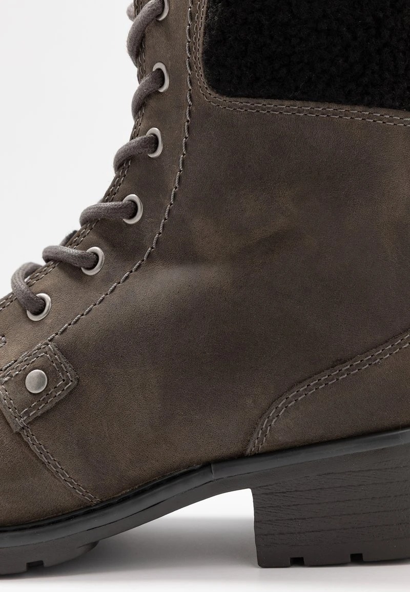 Clarks ORINOCO DUSK - Schnürstiefelette - Dark Grey - Image 3