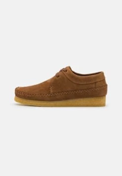 Clarks Originals WEAVER - Sportlicher Schnürer - Cola