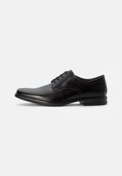 Clarks HOWARD WALK - Schnürer - Black