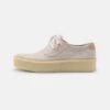 Clarks Originals ASHCOTT CUP - Sportlicher Schnürer - Off White