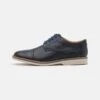 Clarks ATTICUS - Sportlicher Schnürer - Navy