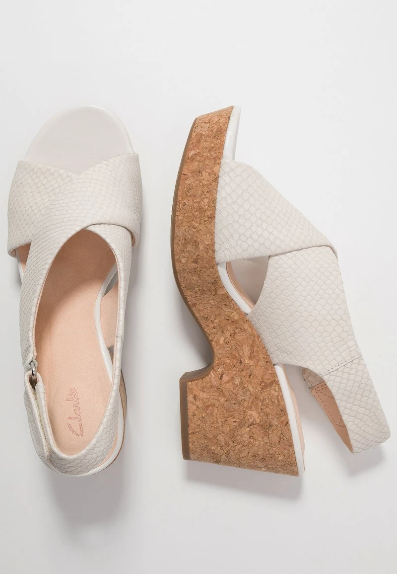 Clarks MARITSA LARA - Plateausandalette - White - Image 4