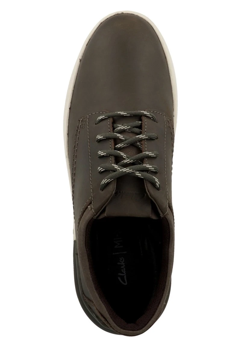 Clarks Sneaker Low - Olive Leather - Image 3
