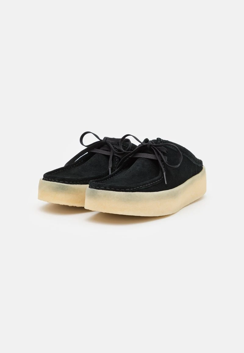 Clarks Originals WALLABEECUP - Clogs - Black - Image 2