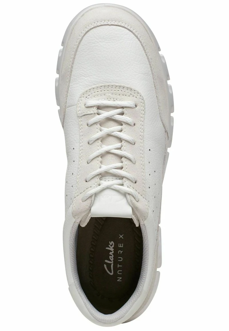 Clarks Sneaker Low - White Leather - Image 3