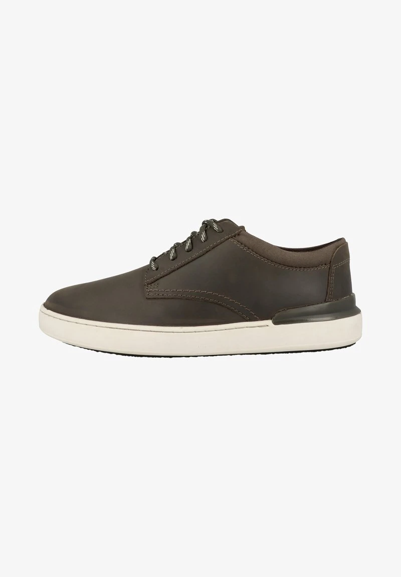 Clarks Sneaker Low - Olive Leather