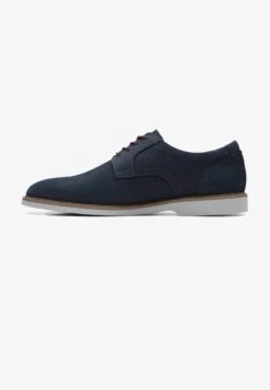 Clarks MALWOOD - Schnürer - Dark Blue