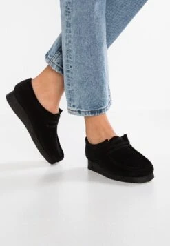 Clarks Originals WALLABEE - Mokassin - Black