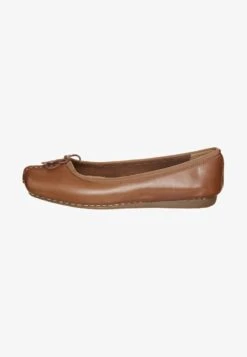 Clarks FRECKLE ICE - Klassischer Ballerina - Dark Brown